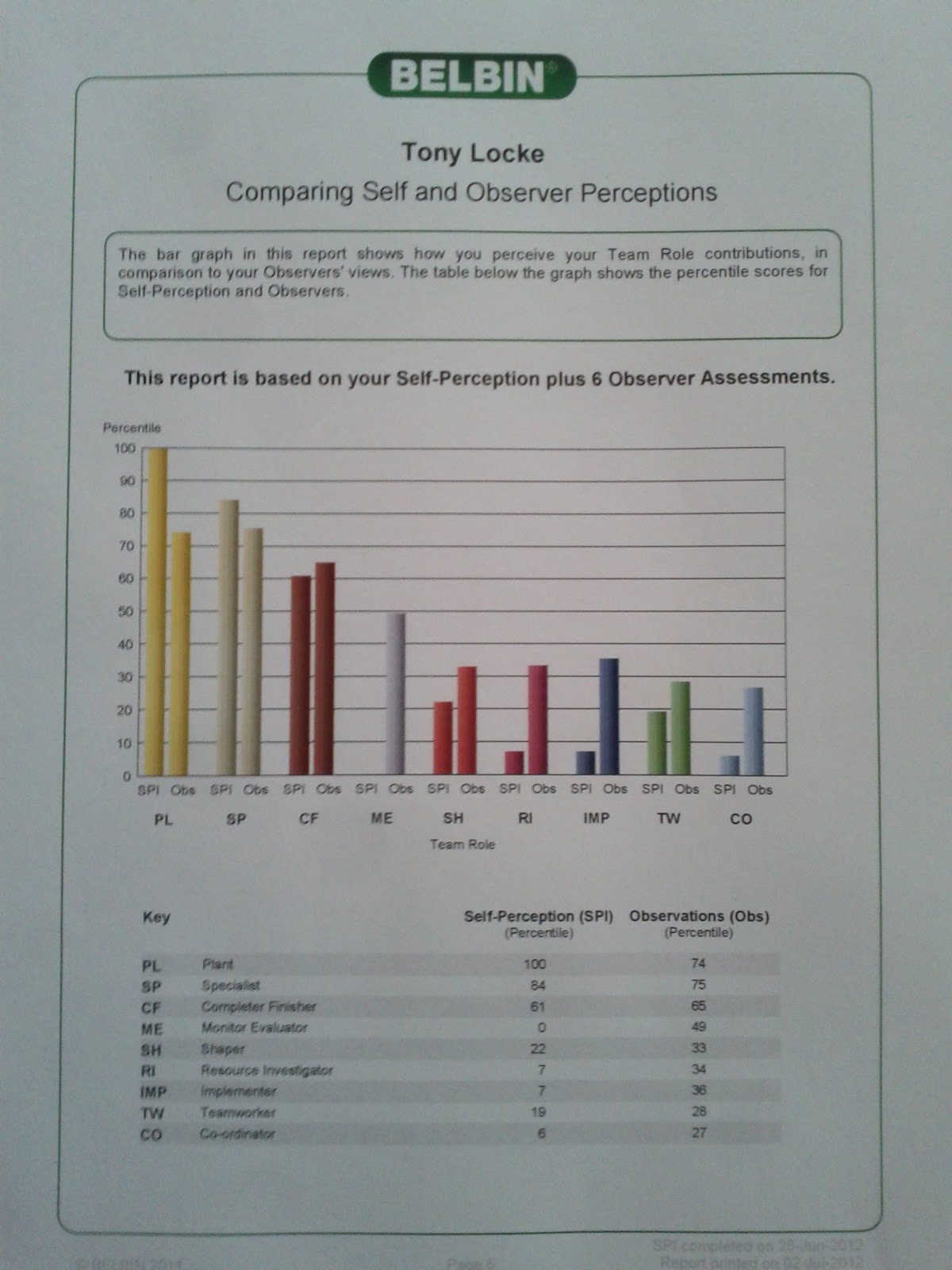 Belbin Bar Chart 2