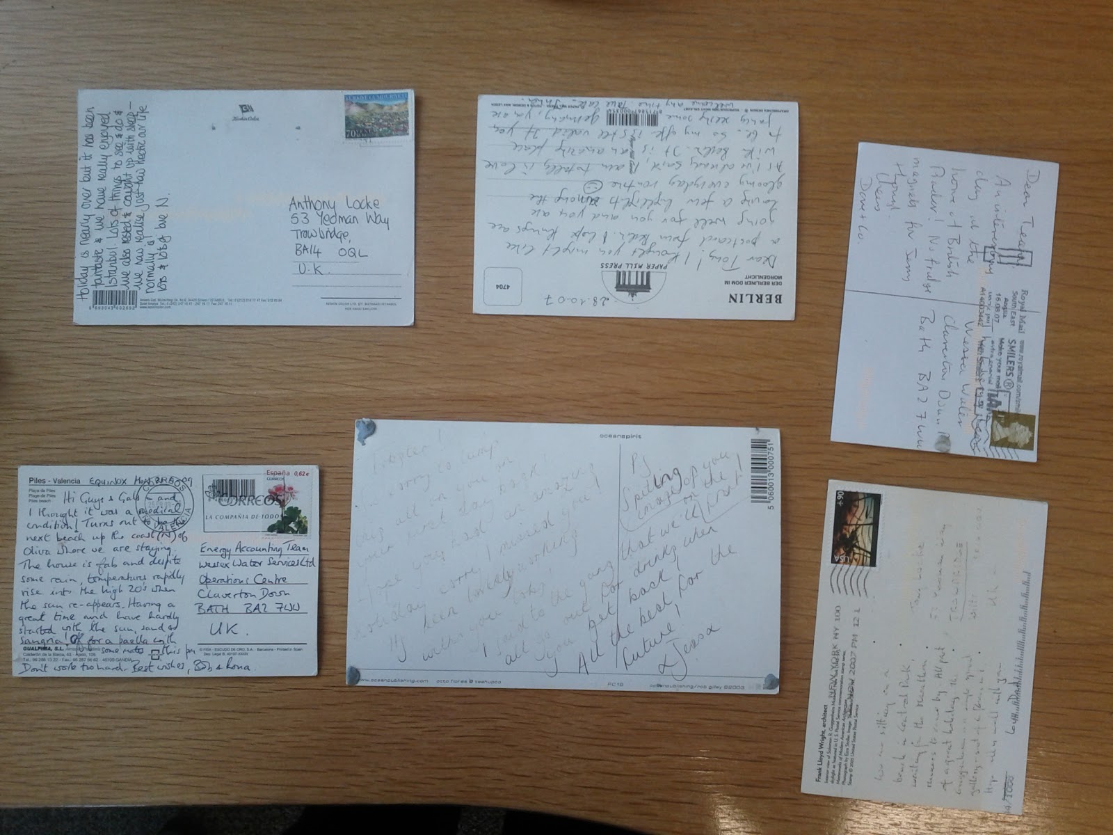 Postcards